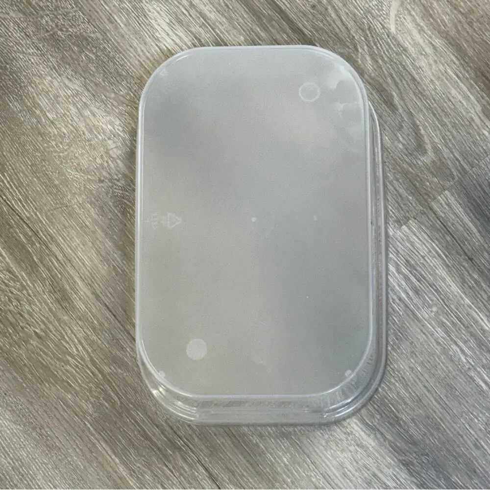 Clear Plastic Storage Bin NEW